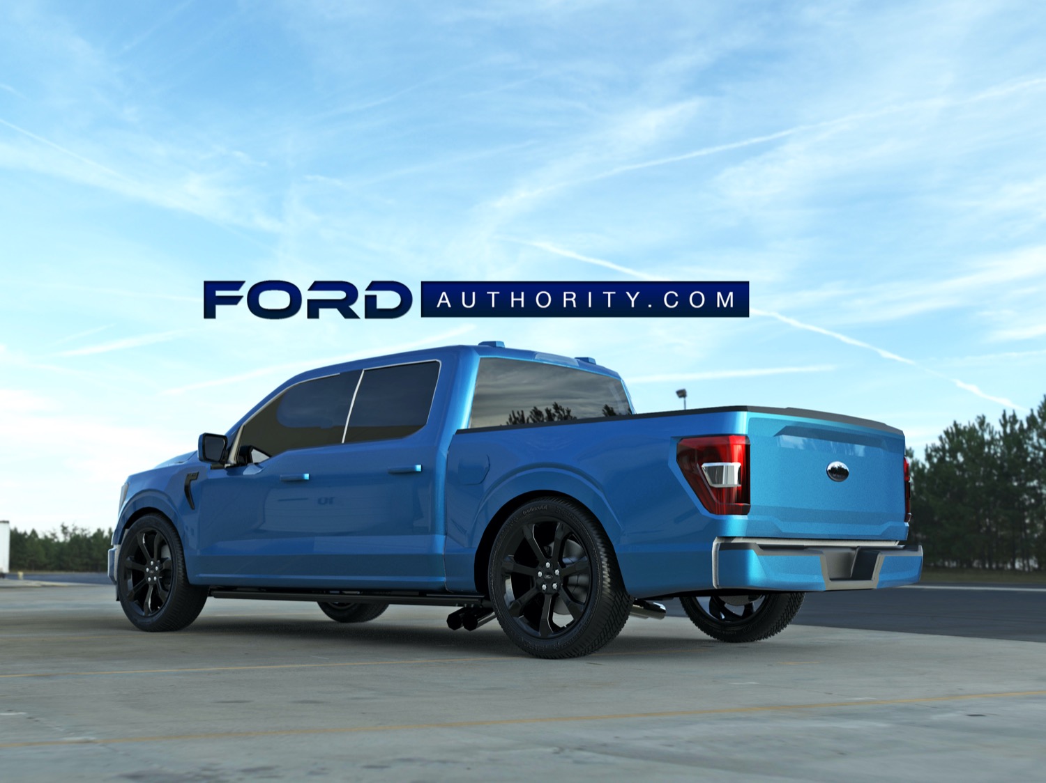 Ford F-150 Ford Lightning replacement? 2021-Ford-F-150-ST-Rear-Three-Quarters