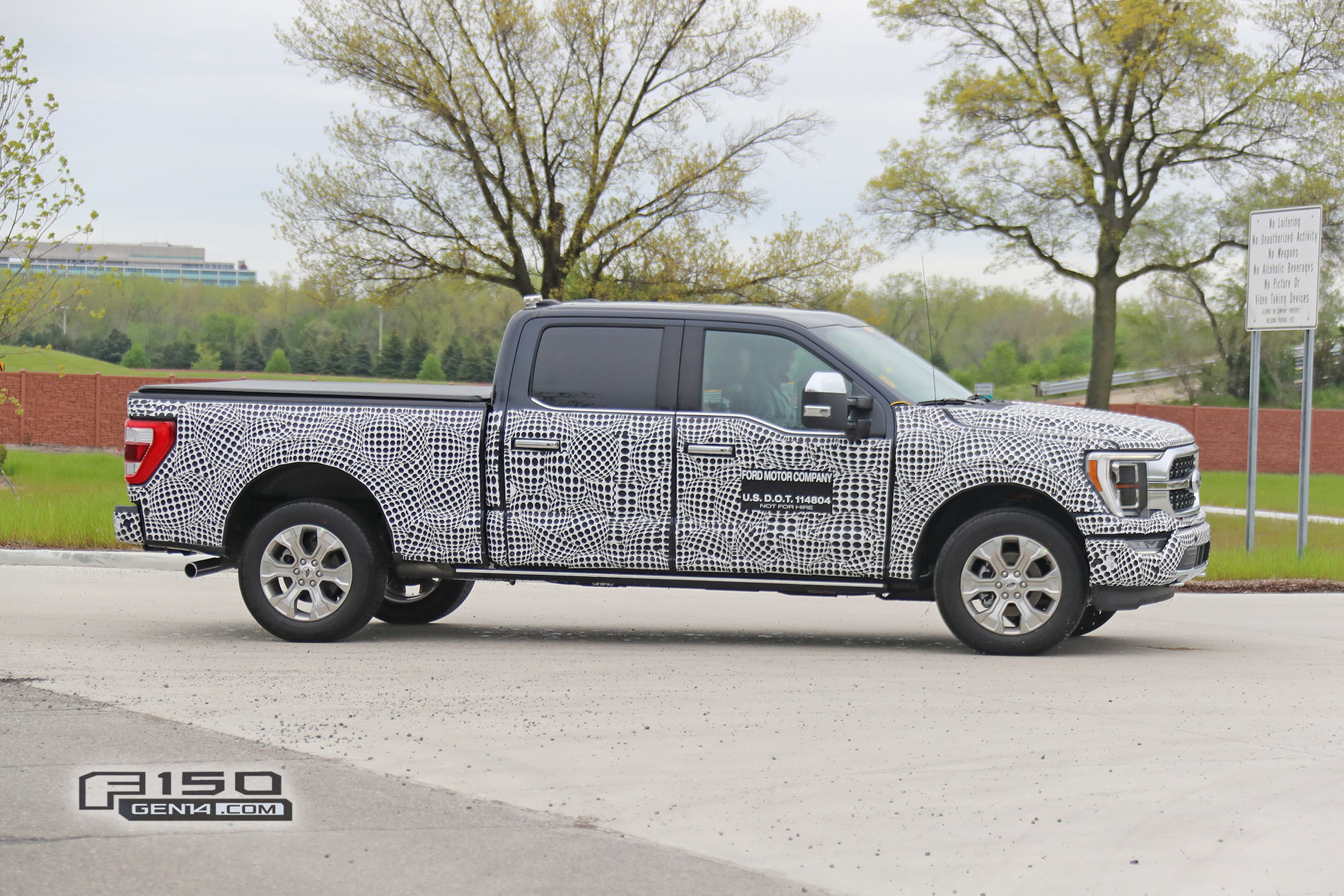Ford F-150 Spied: 2021 F-150 Platinum Interior And Other New Details! 2021-Ford-F150_Platinum_015