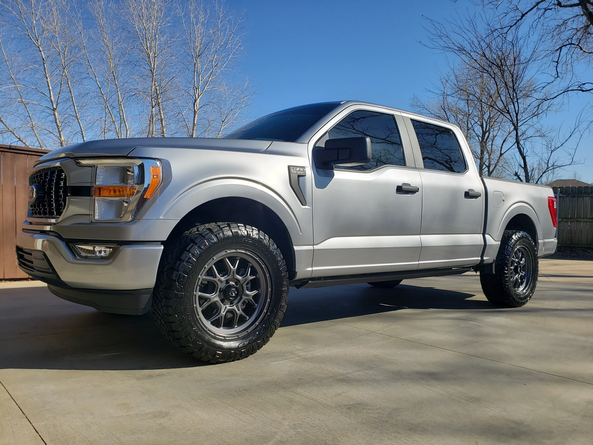 Ford F-150 New shoes - Fuel Tech w/Nitto Recons 295/55/20 20220324_170840_resized