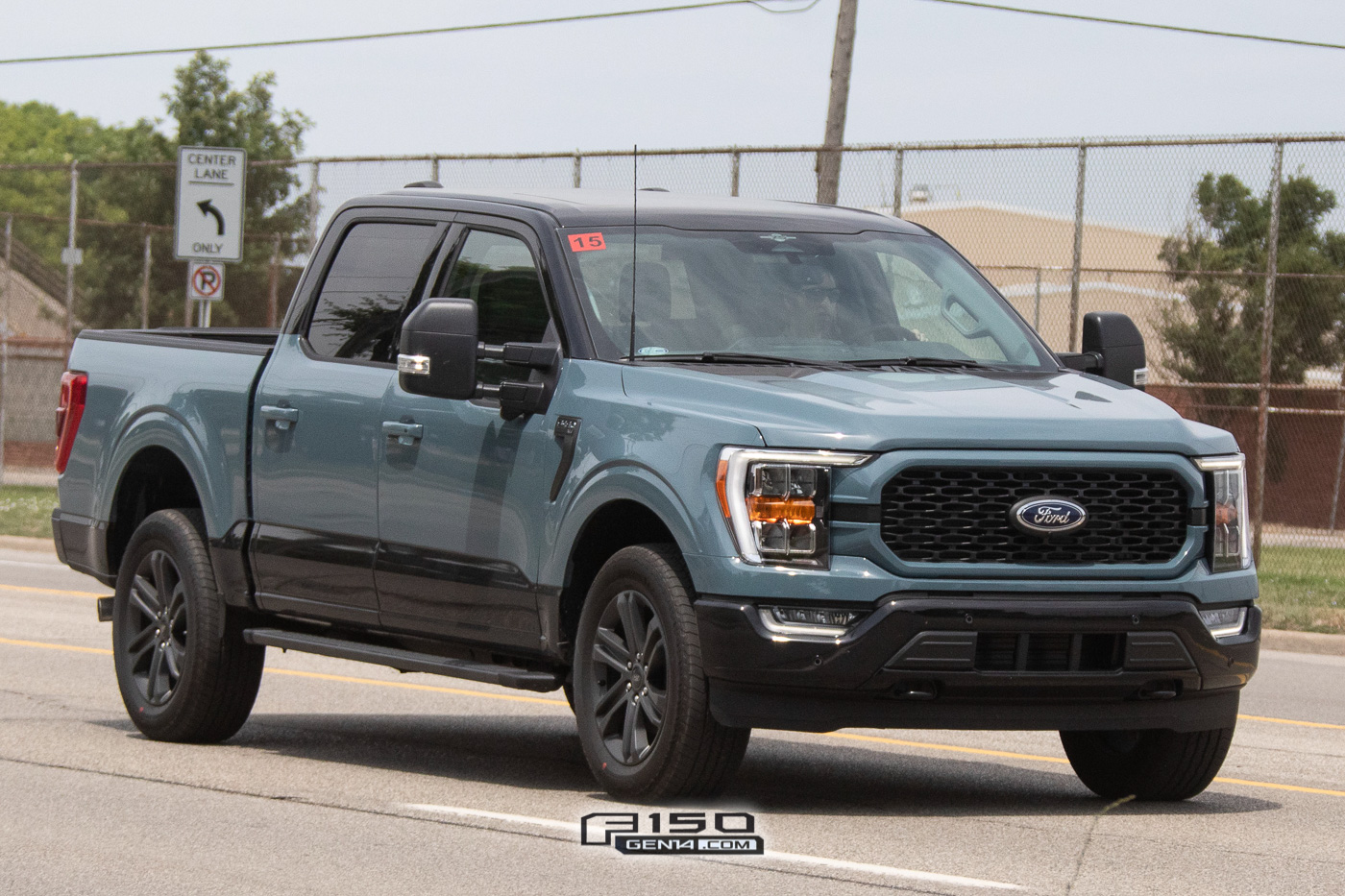 Ford F-150 Spied: 2023 F-150 Heritage Edition in Area 51 and Agate Black 2023-f150-heritage-edition-area-51-7