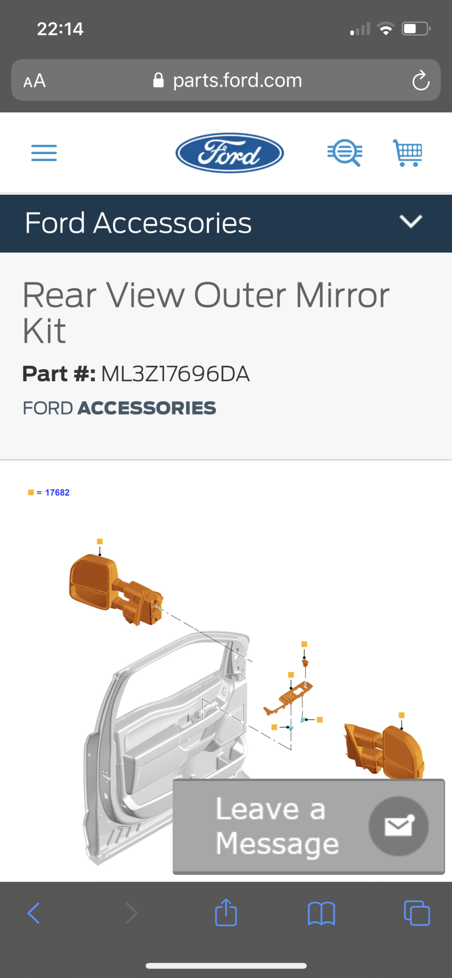 Ford F-150 Trailer tow mirrors with BLIS (Blind Spot Information System) vs Standard Mirrors 7C5BE10D-FA30-4383-A6D2-4FD426946C47