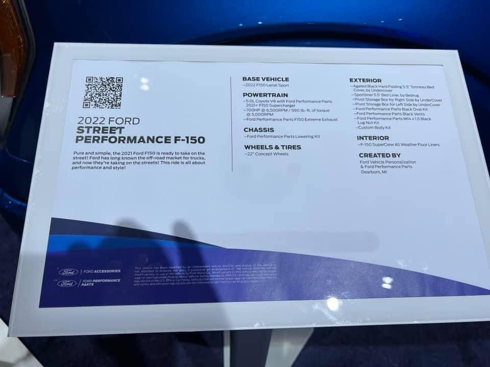 Ford F-150 2022 Ford Street Performance F-150 Supercharged V8 Debuts at SEMA 2021 DA5CB446-43D6-48F5-B378-EE2219F083EB
