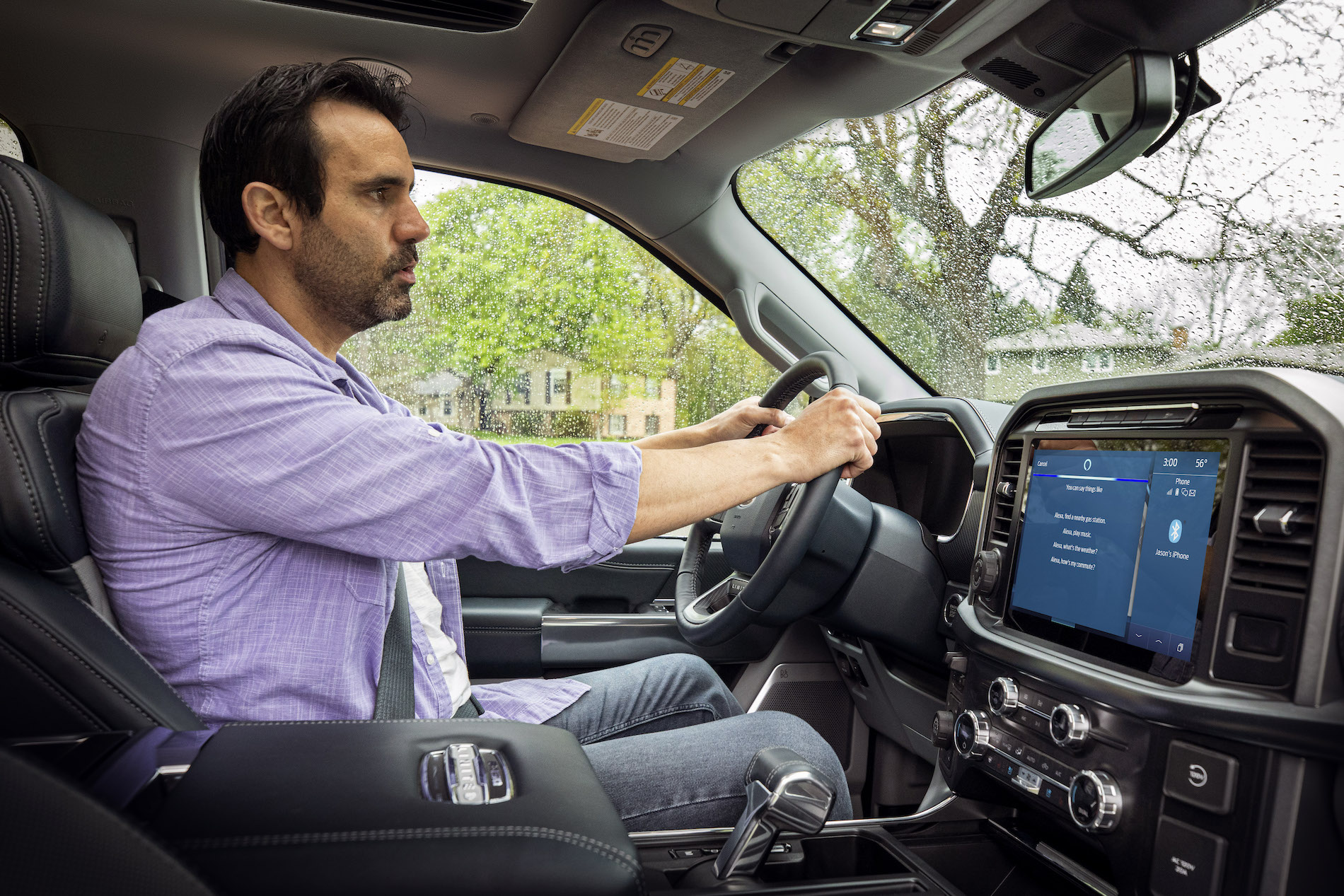 Ford F-150 Ford Continues Alexa In-Car Rollout For F-150, Now Offering Personalized Voice Commands F150_Amazon_Alexa_Built-in_02