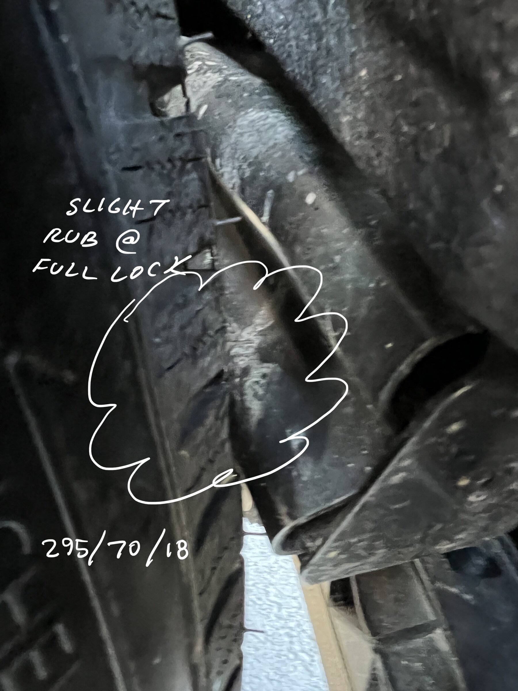 Ford F-150 Biggest Wheels & Tires Possible on Stock 2021 F150 (Without Level) IMG-9278
