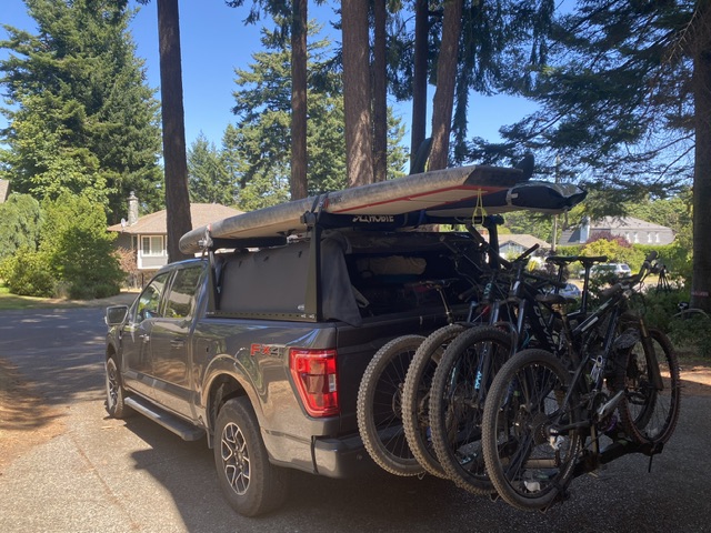 Ford F-150 Summer Road Trip: Surf, Paddle, Bike, Camp (OR Justifying the Rack/Topper Combo) IMG_1581