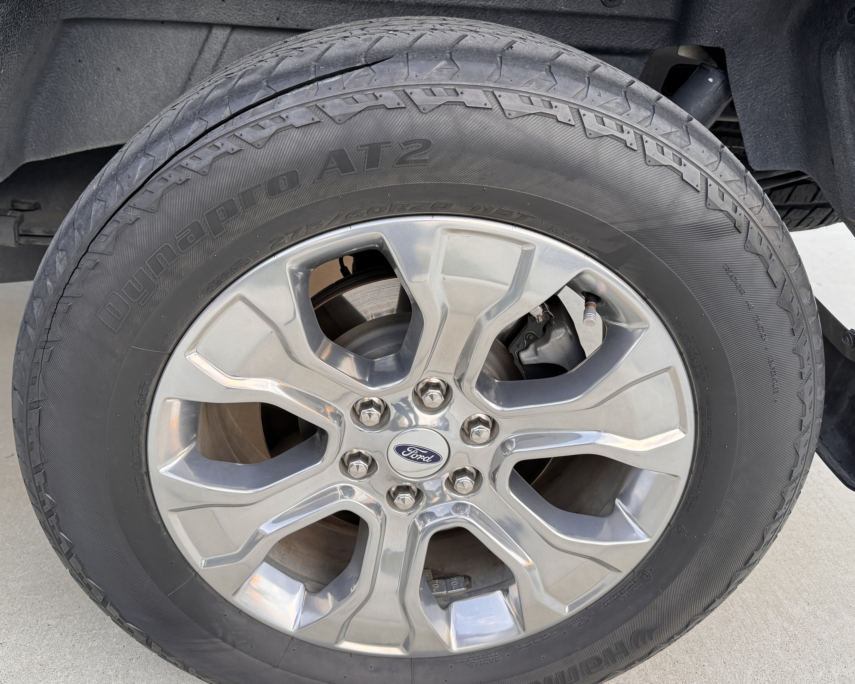 Ford F-150 Tire cut or delaminating? IMG_7929