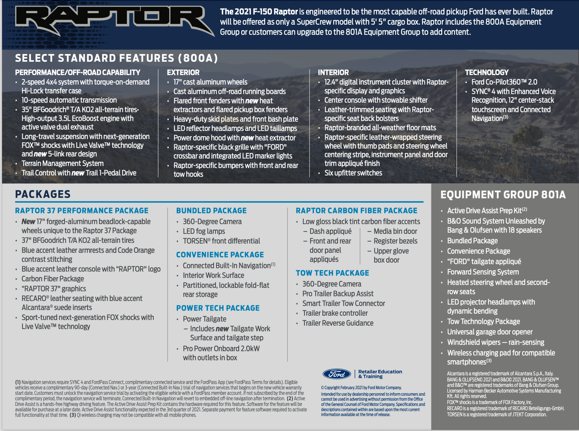 Ford F-150 2021 Raptor MSRP Price List! ? Screen Shot 2021-05-02 at 7.54.05 PM