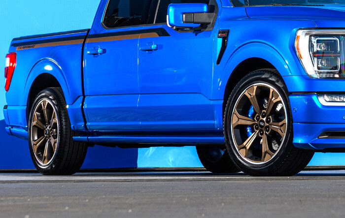 New 22" WHEEL KIT - SINISTER BRONZE from Ford Performance for F-150