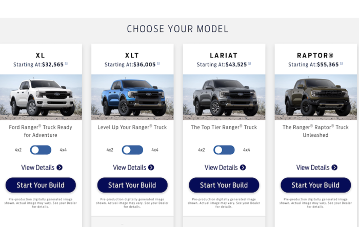 2024 Ranger & Ranger Raptor Build & Price Configurator is LIVE