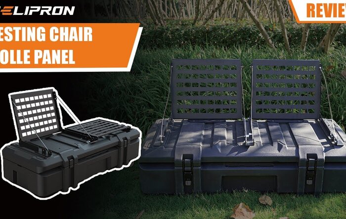 Unleash Ultimate Comfort: Explore the MELIPRON MGS Cargo Case Chair Molle Rest Kit!