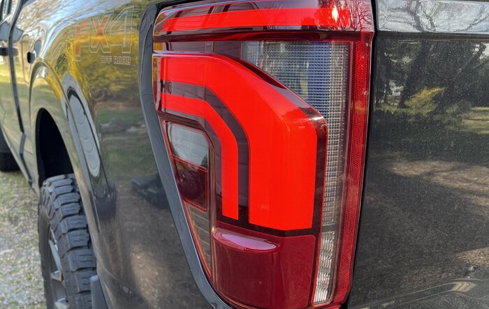 2024 OEM F-150 LED Tail Lights retrofit install on a 21-23