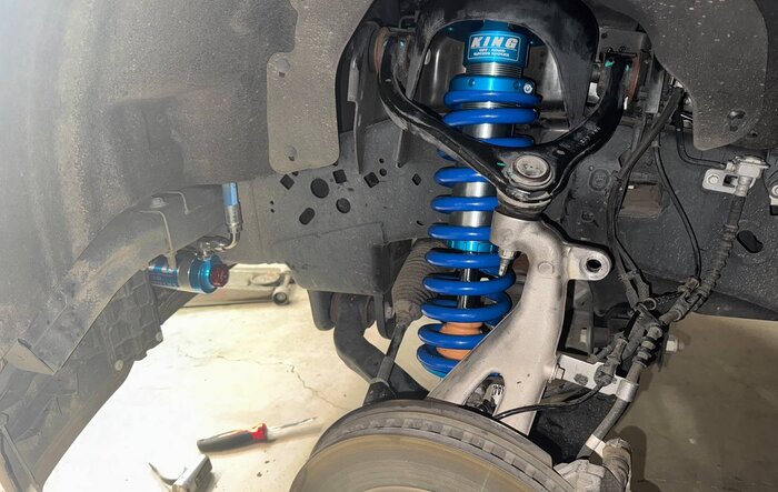 King 2.5 OEM installed