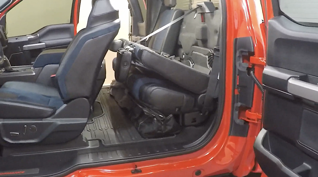 How to Video: F-150 SuperCab/SuperCrew Rear Seat Release (Driver's Side), F150gen14 -- 2021+ Ford F-150, Tremor, Raptor Forum (14th Gen)