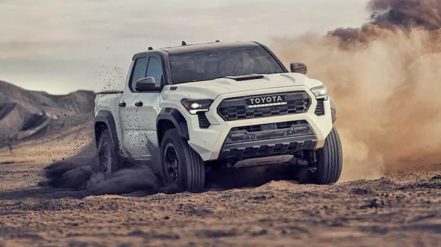 Competition Leak: 2024 Tacoma Official First Image Discovered | Page 2 ...